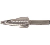KS TOOLS Foret à peler la tôle HSS à rainures hélicoïdales, Ø 4-14mm 336.0024
