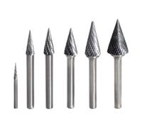 KS Tools 5153276 Fraise sur tige Carbure de tungstène Longueur 70 mm Dimension produit, Ø 6 mm