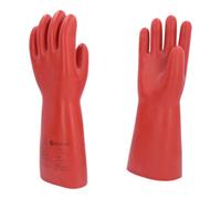 KS TOOLS Gants de protection pour électriciens avec protection mécanique, taille 11, classe 4, rouge ( 117.0082 )