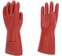 KS TOOLS Gants de protection pour électriciens avec protection mécanique et thermique, taille 11, classe 2, rouge ( 117.0094 )