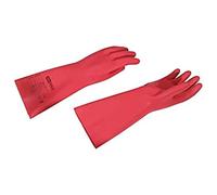 KS TOOLS Isolierter Elektriker-Schutzhandschuh Naturlatex, Größe 9 (117.1756)