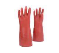 KS TOOLS Gants de protection pour électriciens avec protection mécanique et thermique, taille 10, classe 2, rouge ( 117.0010 )