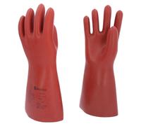 KS TOOLS Gants de protection pour électriciens avec protection mécanique et thermique, taille 10, classe 1, rouge ( 117.0090 )