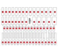 KS TOOLS Garniture vide en mousse pour 811.0063 ( 811.0063-97 )