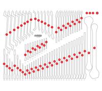 KS TOOLS Garniture vide en mousse pour 821.0076 ( 821.0076-97 )