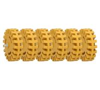KS TOOLS Gomme pour film plastique avec lamelles, pack de 6 ( 515.1369 )