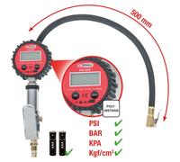 KS Tools Gonfleur de pneus numérique à air comprimé,0-14bar
