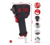 KS Tools hocs pneumatique à haute puissance KS Tools miniMONSTER 1/2" 1.390 Nm Quantité:1