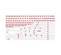 KS TOOLS Garniture vide en mousse pour 813.0183 ( 813.0183-97 )
