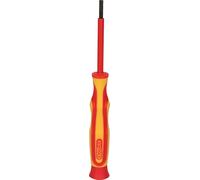 KS Tools Isolierter Präzisions 500.6143 Tournevis de précision isolé 3,5 mm, fente 3,5 mm