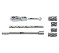 KS TOOLS Jeu d'alésoirs pour capteurs ABS, 7 pièces ( 150.2480 )