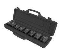 KS Tools Jeu de 8 douilles hexagonales de puissance courtes 3/4" 515.0210