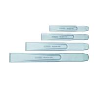 KS Tools Jeu de burins plats, 4 pcs. Quantité:1