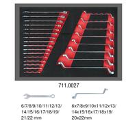 KS Tools Jeu de clés, 24 pièces en 1/1 système de rangement