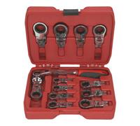 KS Tools Jeu de clés à cliquet KS Tools, 13 pcs. Quantité:1