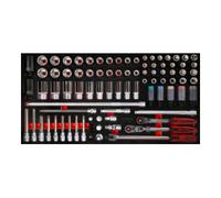 KS Tools Jeu de clés à douille 1/2" dans insert en mousse, 85 pcs KS Tools Quantité:1