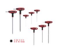 KS Tools Jeu de clés mâles 6 pans KS Tools ERGOTORQUEplus à poignée en T, 9 pièces Quantité:1