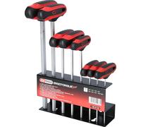 KS TOOLS Jeu de clés mâles coudées à poignée en T 8 pcs - 158.8130