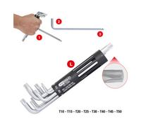 KS Tools Jeu de clés mâles, TX, 8 pcs. Quantité:1