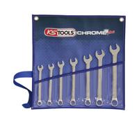 KS Tools Jeu de clés mixtes coudées CHROMEplus, 7 pcs. pouce Quantité:1