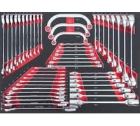 KS TOOLS Jeu de clés SCS, 48 pièces, en 1/1 système 711.0048