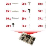 KS TOOLS Jeu de clips de fixation - fermeture rapide 400 pcs. 420.0915