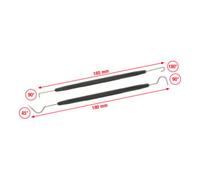 KS Tools 550.1040 Kit de crochets 2 pièces | Jeu de 2 crochets
