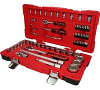 KS TOOLS jeu de douilles 1/4"+1/2", 68 pièces 951.0668