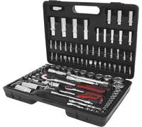 KS Tools Jeu de douilles 1/4"+1/2" CHROMEplus, 96 pces