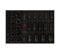 KS Tools Jeu de douilles à chocs 3/4" dans insert en mousse, 33 pcs KS Tools Quantité:1