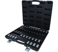 KS Tools Jeu de douilles à embout 1/2" pour vis à empreinte multiple (XZN), 26 pièces