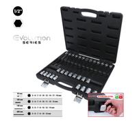 KS Tools Jeu de douilles à embout 1/2" pour vis à six pans creux KS Tools 30 pcs Quantité:1