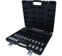 KS TOOLS Jeu de douilles à embout 1/2" RIBE 32 pcs. court long et extra long - 911.4520