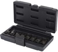 KS TOOLS Jeu de douilles à embout de force 1/2" Torx, 8 pces, T30-T80, court ( 515.1107 )