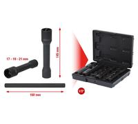 Ks tools Coffret douilles écrous abîmés - 4 pièces
