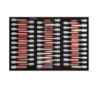 KS Tools Jeu de douilles tournevis 1/2" dans insert en mousse, 64 pcs KS Tools Quantité:1