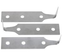 KS TOOLS Jeu de lames d'étirage en acier inoxydable, longueur de lame 38 mm, 3 pièces 140.2357