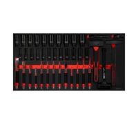 KS Tools Jeu de marteaux et de ouille d’impact SCS 1/2", 40 pcs, module 1.1/3 KS Tools Quantité:1