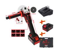 KS Tools Jeu de meuleuses d’angle eMONSTER sans fil et sans balais KS Tools 4 pcs Quantité:1