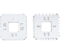 KS TOOLS Jeu de mors de rechange métrique pour 150.1430 - 150.1431