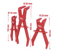 KS TOOLS 115.5055 Pinces de serrage tuyau