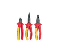 KS Tools Jeu de pinces isolées Ergotorque 3 pcs