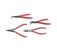 KS Tools - Jeu de pinces circlips intérieurs/externes 550.2375 - 4 pièces (2 coudées, 2 droites)