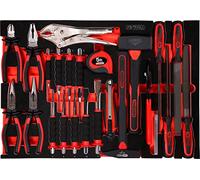 KS TOOLS Jeu de pinces/marteaux/burins dans une pochette en mousse, 33