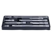 KS TOOLS Jeu de rallonge clé à douille 918.0007 Acier au chrome-vanadium 1220g