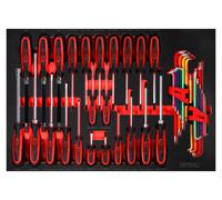 KS TOOLS Jeu de tournevis en mousse 41 pces - 811.0041