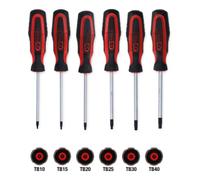 KS Tools Jeu de tournevis ERGOTORQUEplus, 6 pcs., TX percé Quantité:1