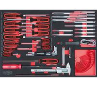 KS TOOLS Jeu de tournevis et d'instruments de mesure SCS, 41 pièces dans une pochette système 711.1041