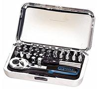 KS TOOLS jeu d'embouts 1/4" CHROME, 31 pcs. brillant Embouts 918.4500