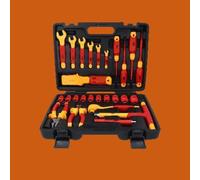 KS TOOLS Jeu d'outils isolés pour véhicules hybrides et électriques, 26 pièces ( 117.1895 )